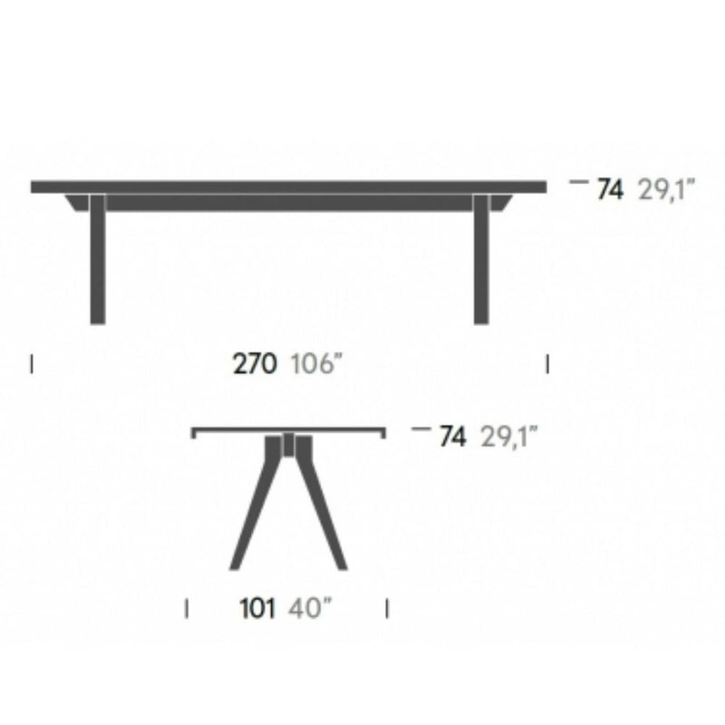 Vieques - Dining Table 270 x 74cm
