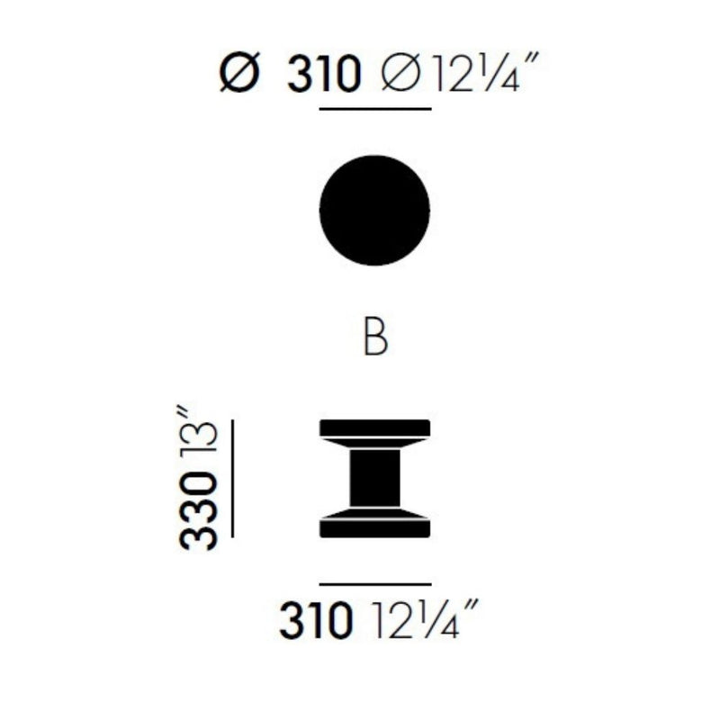 Vitra Cork Family Sehpa mod. B