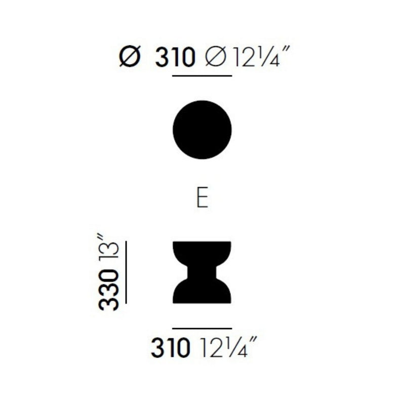 Vitra Cork Family Sehpa mod. E