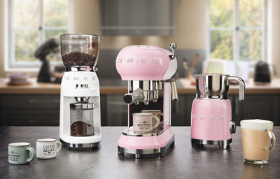 Pink Espresso Coffee Machine
