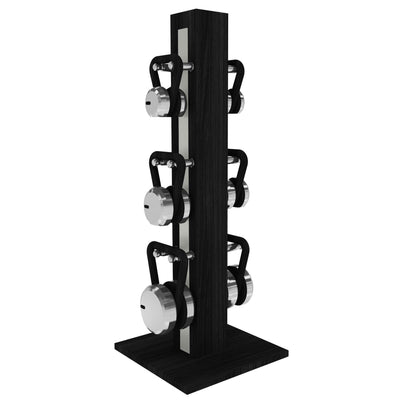 LOVA Set - Kettlebells on a Vertical Wooden Stand | Ultimate