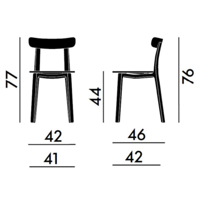 All Plastic Chair - Sandalye