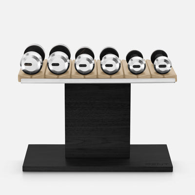 COLMIA Set - Dumbbells on a Horizontal Wooden Stand | Ultra Light