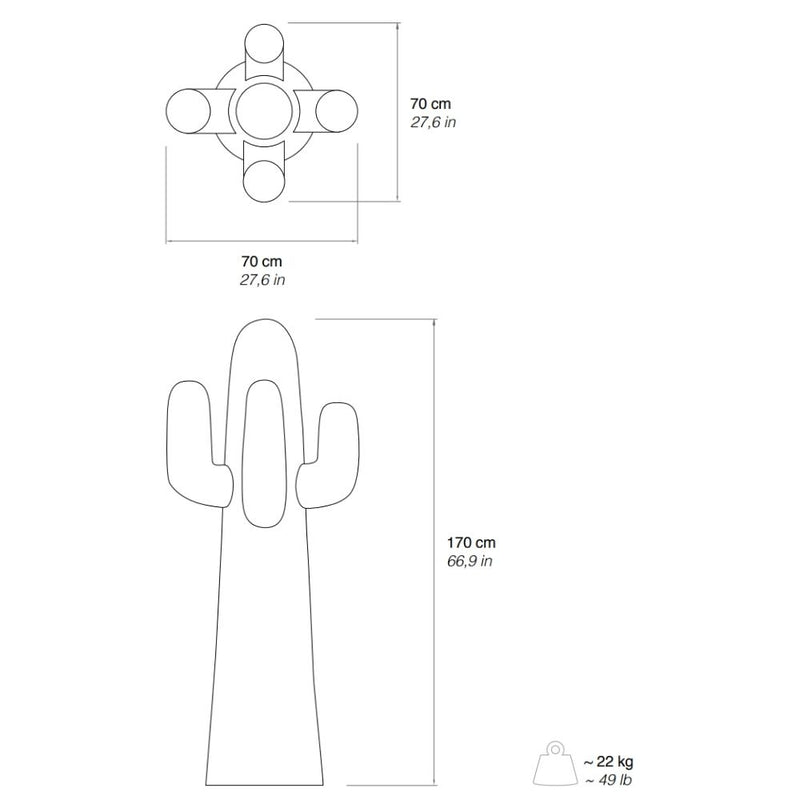 Cactus Andy - Floor hanger LIMITED EDITION