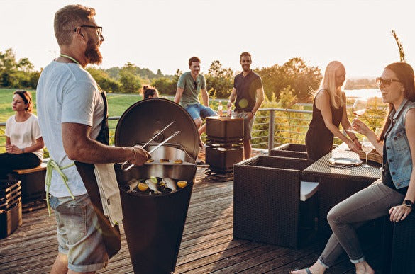 Hoefats Cone Odun Kömürlü Barbekü