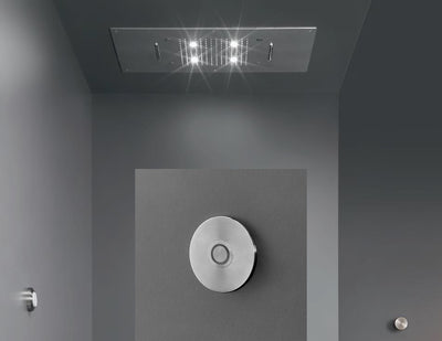 Free - Chromotherapy Ceiling Lamb showerhead