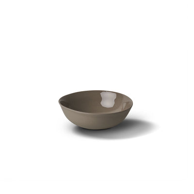 Esma Dereboy Handmade Porcelain Yuvarlak Küçük Kase, Taş Renk
