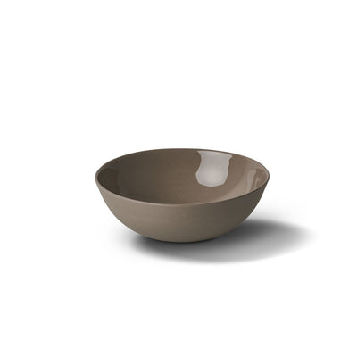 Esma Dereboy Handmade Porcelain Yuvarlak Çorba Kasesi, Taş Renk