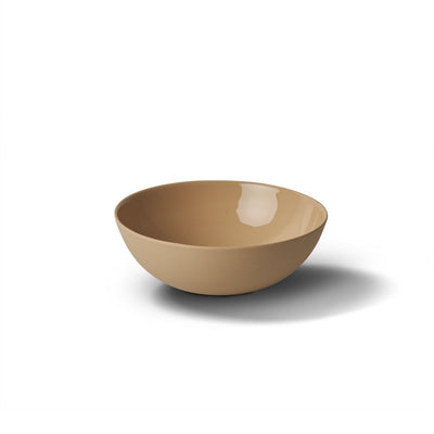 Esma Dereboy Handmade Porcelain Yuvarlak Çorba Kasesi, Saman Renk