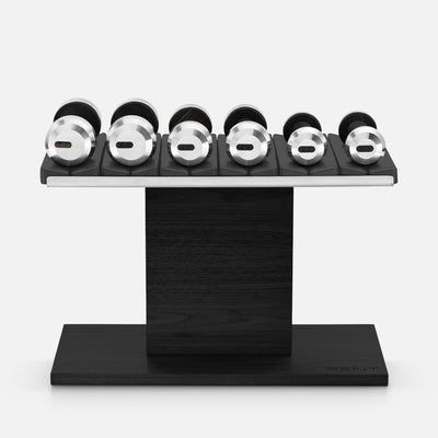 COLMIA Set - Dumbbells on a Horizontal Wooden Stand | Ultra Light