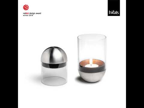 Decofire Gravity Candle Metal Mumluk - Siyah