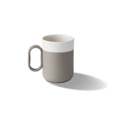 Esma Dereboy Handmade Porcelain Kapsül Kahve Fincanı Taş&Fildişi Rengi