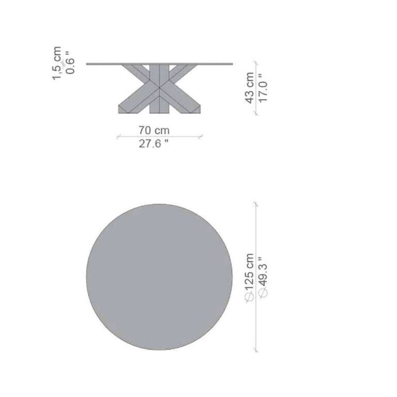 La Rotonda - Sehpa Ø125 cm