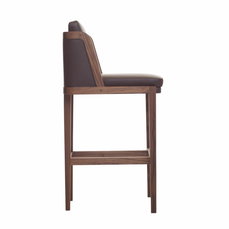 Autoban Throne Breakfast Barstool with Upholstery