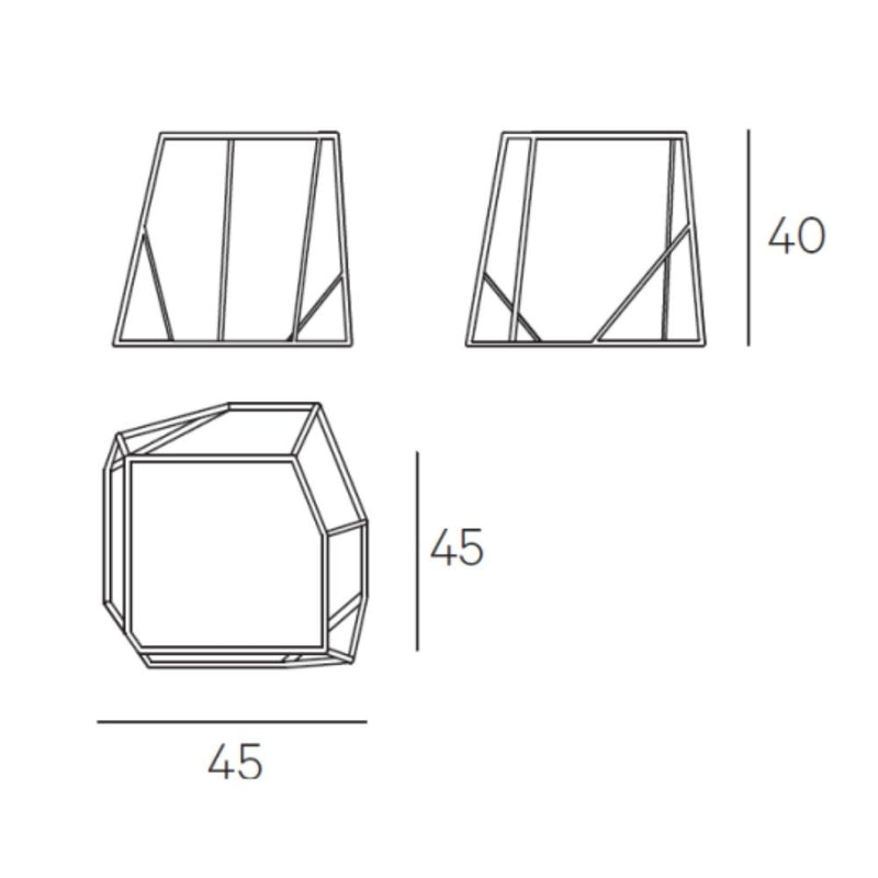 WTable - Sehpa 2 - 45cm