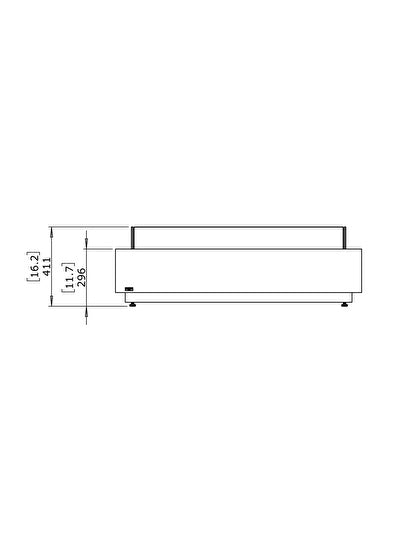 Decofire Cosmo 50 Fire Table Type Fireplace - 127cm