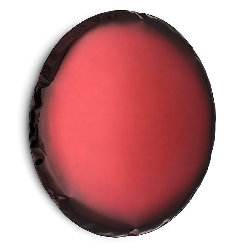Zieta Oko Mirror Dark Matter / Rubin Red Ø 120